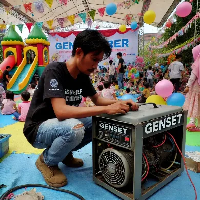 Pentingnya Sewa Genset di Event Anak-Anak yang Membutuhkan Listrik Besar